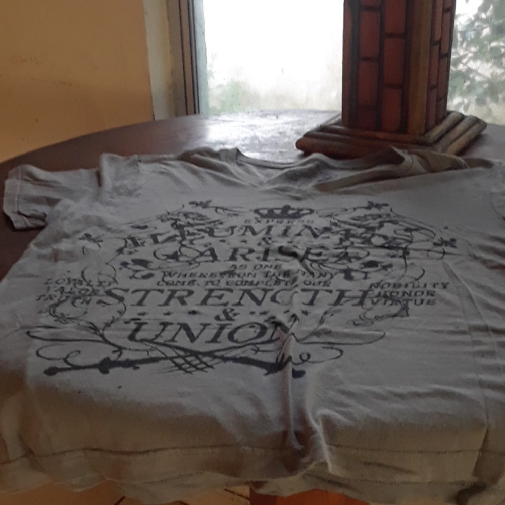 Gray t shirt